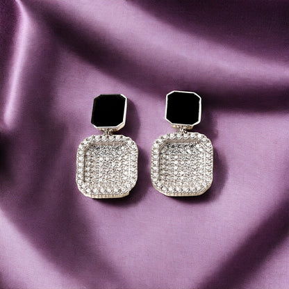 Luxe Diamond Drop Earrings