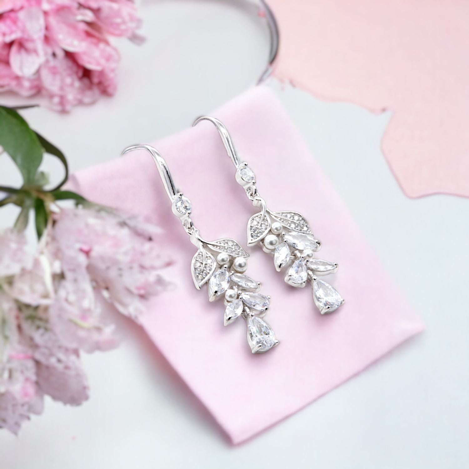 Crystal Vine Earrings