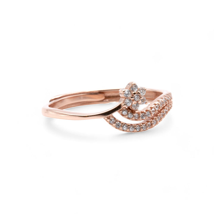 Twisted Flower Ring