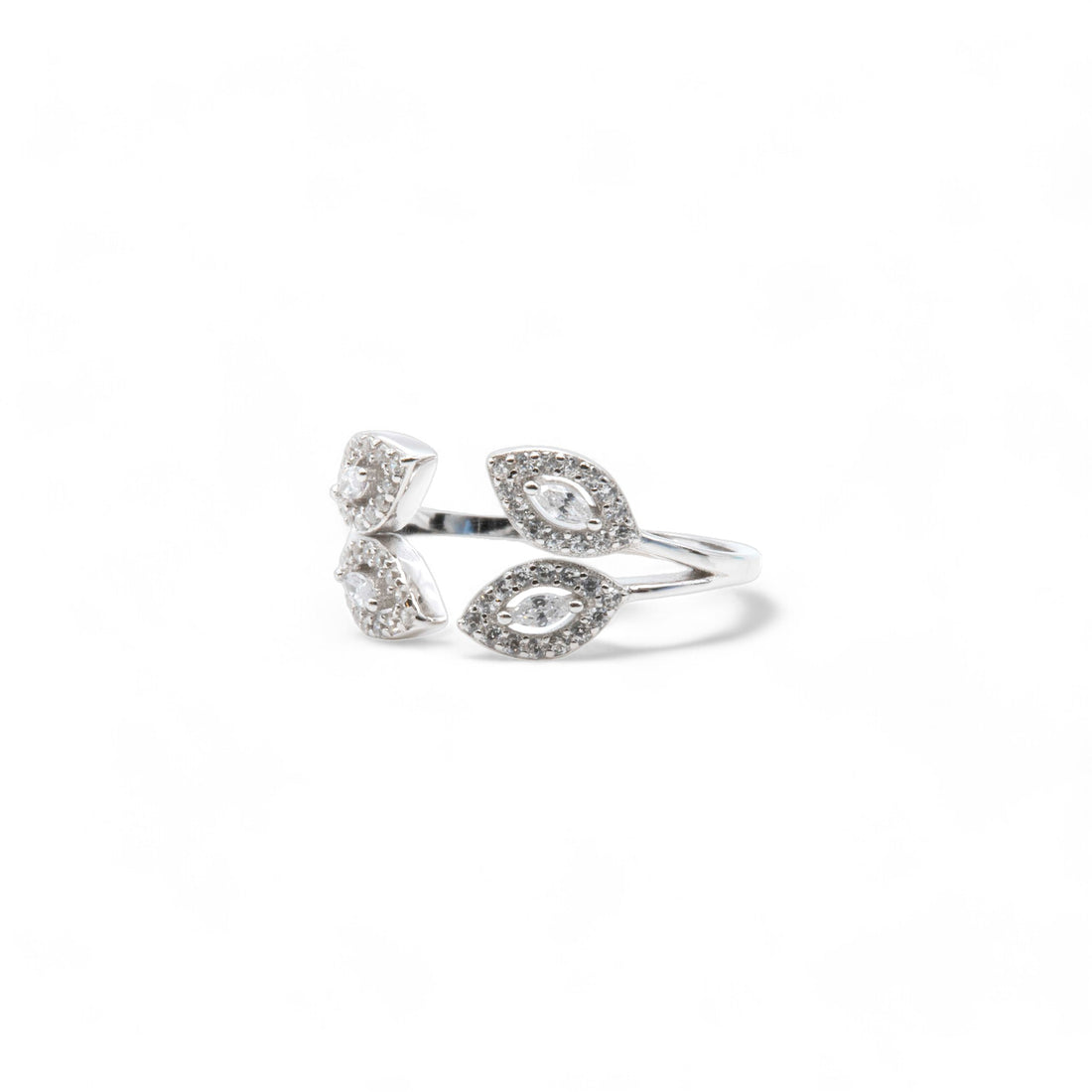 Quad Marquise Leaf Ring