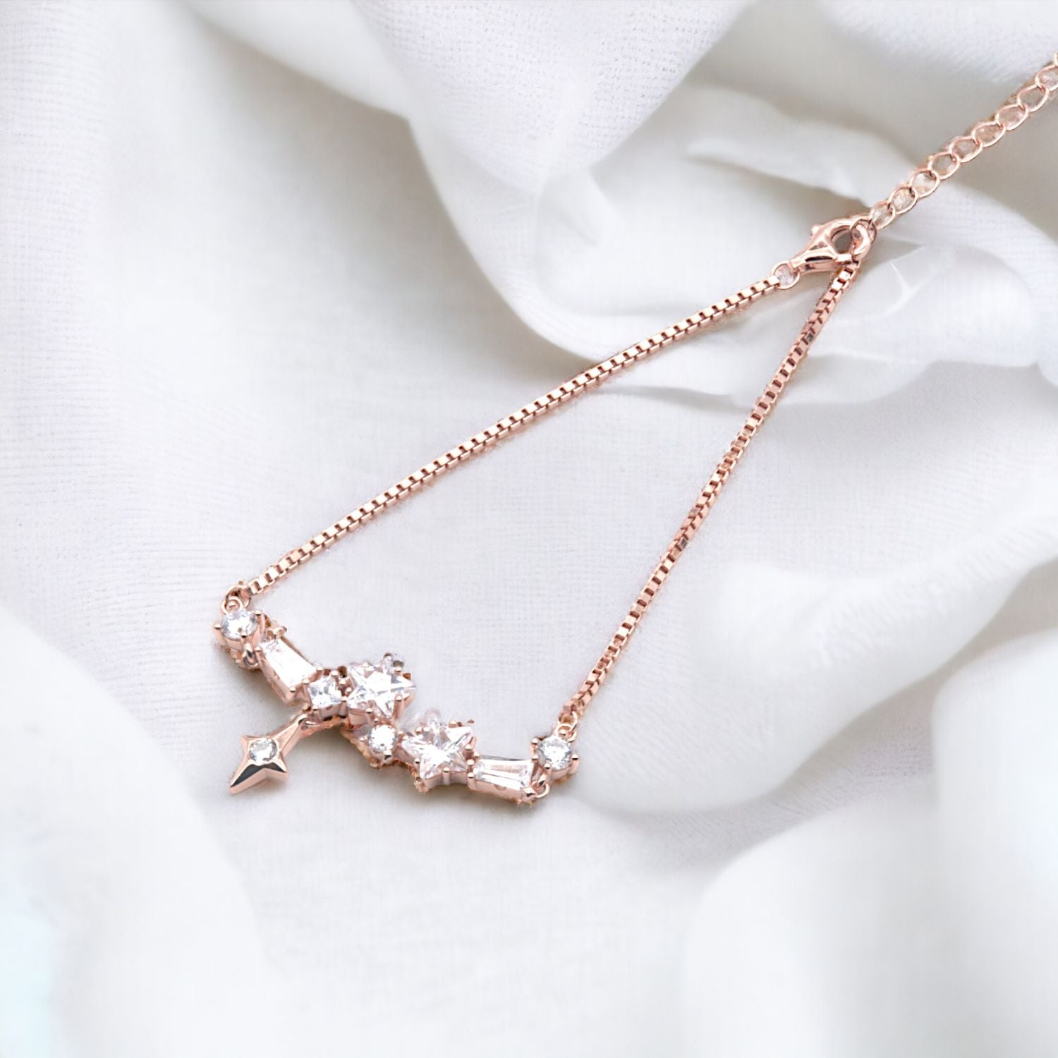 Stellar Rose Gold Constellation Bracelet
