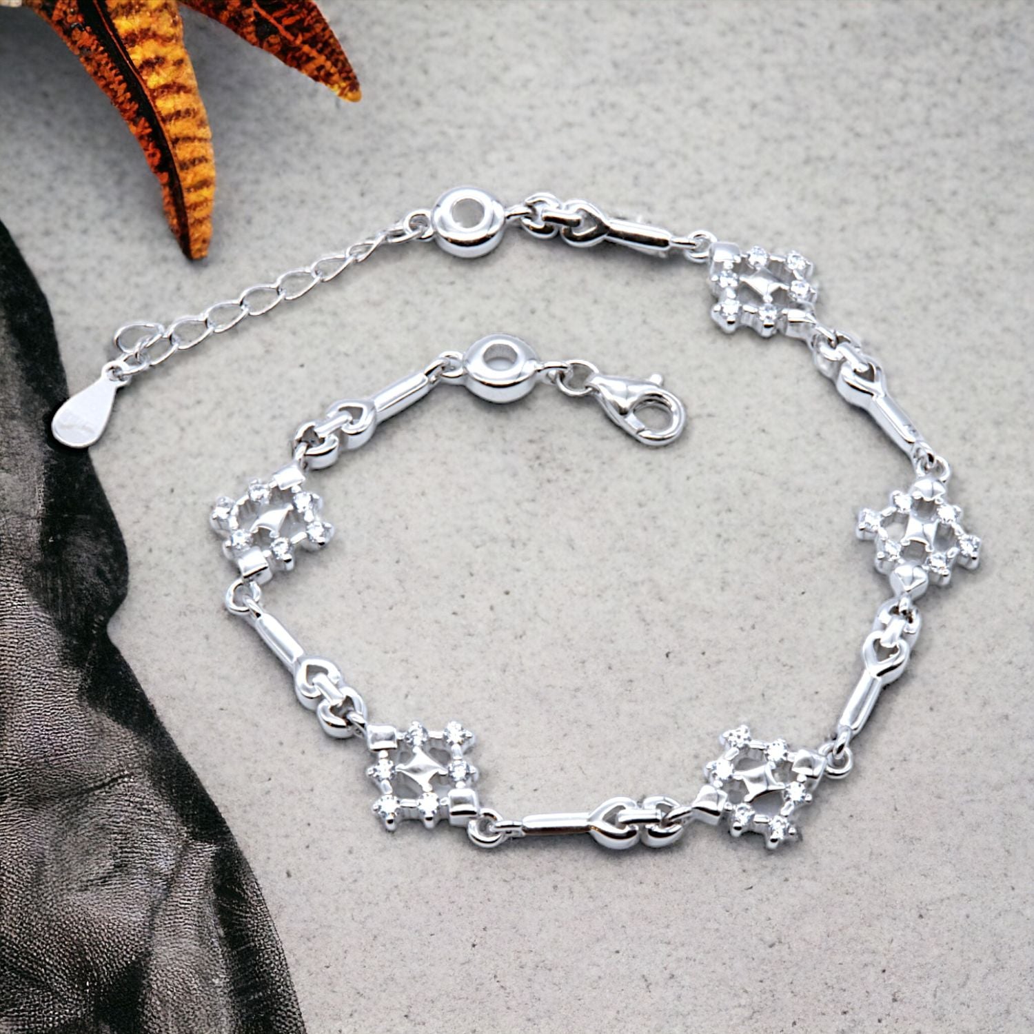 Snowflake Elegance Bracelet