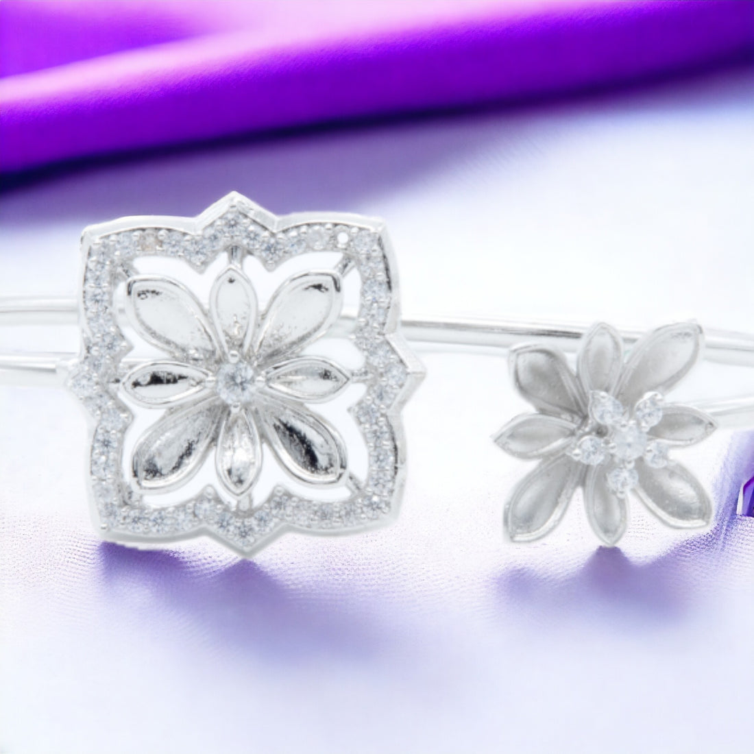 Lotus Petal Bangle