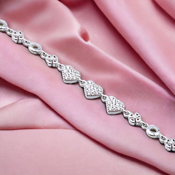 Hearts and Blossoms Bracelet