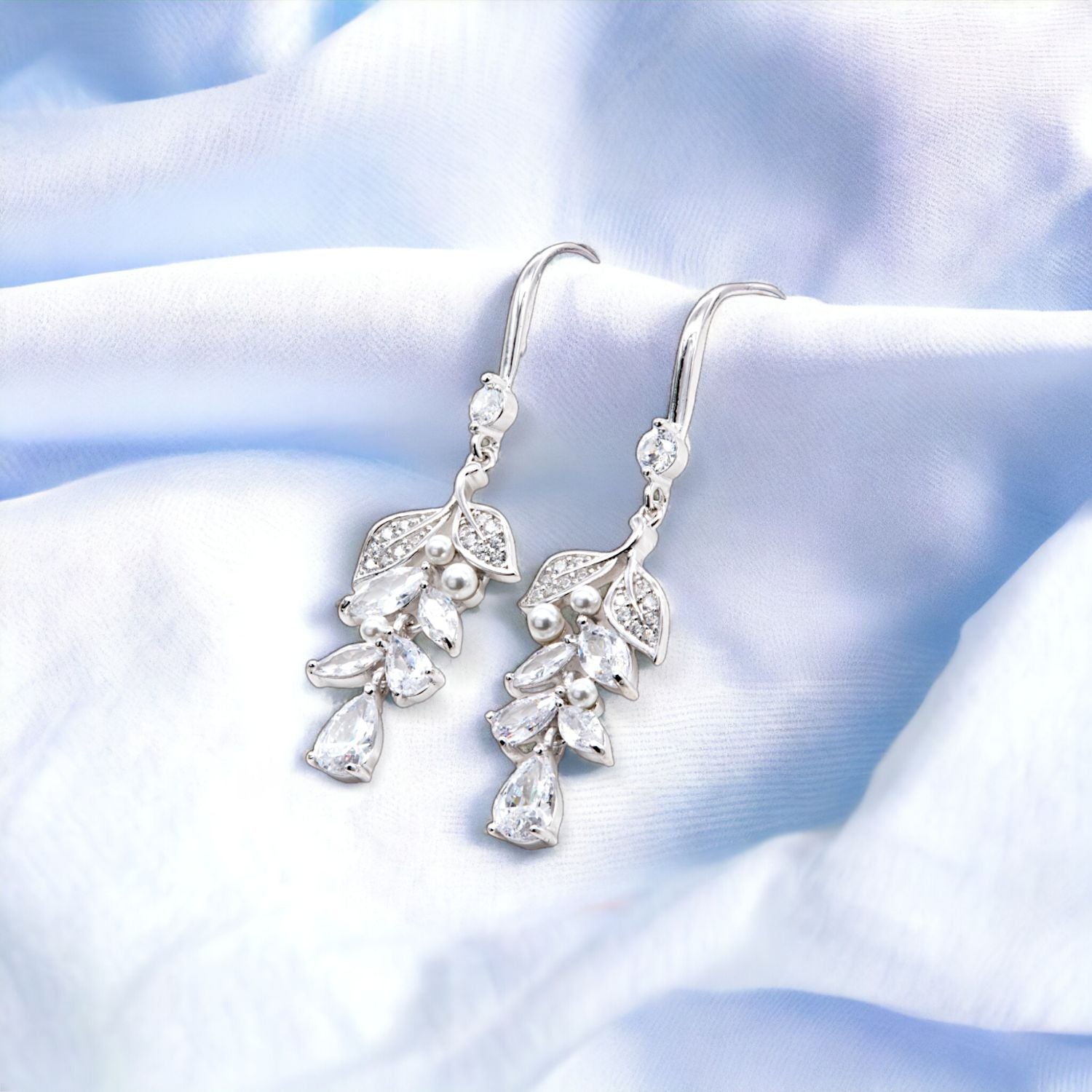 Crystal Vine Earrings