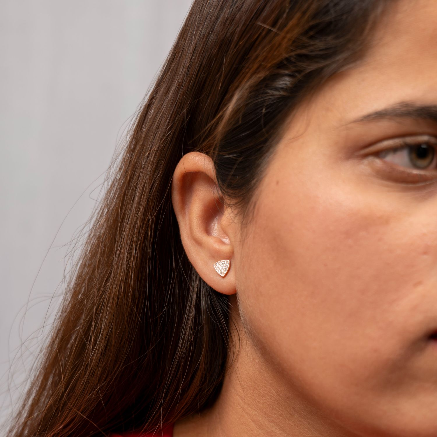 Delicate Dewdrop Stud Earrings