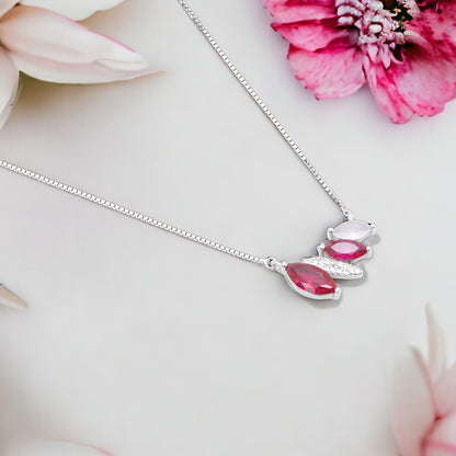 Radiant Ruby Necklace