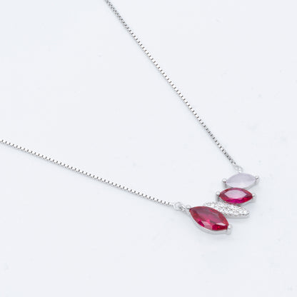 Radiant Ruby Necklace