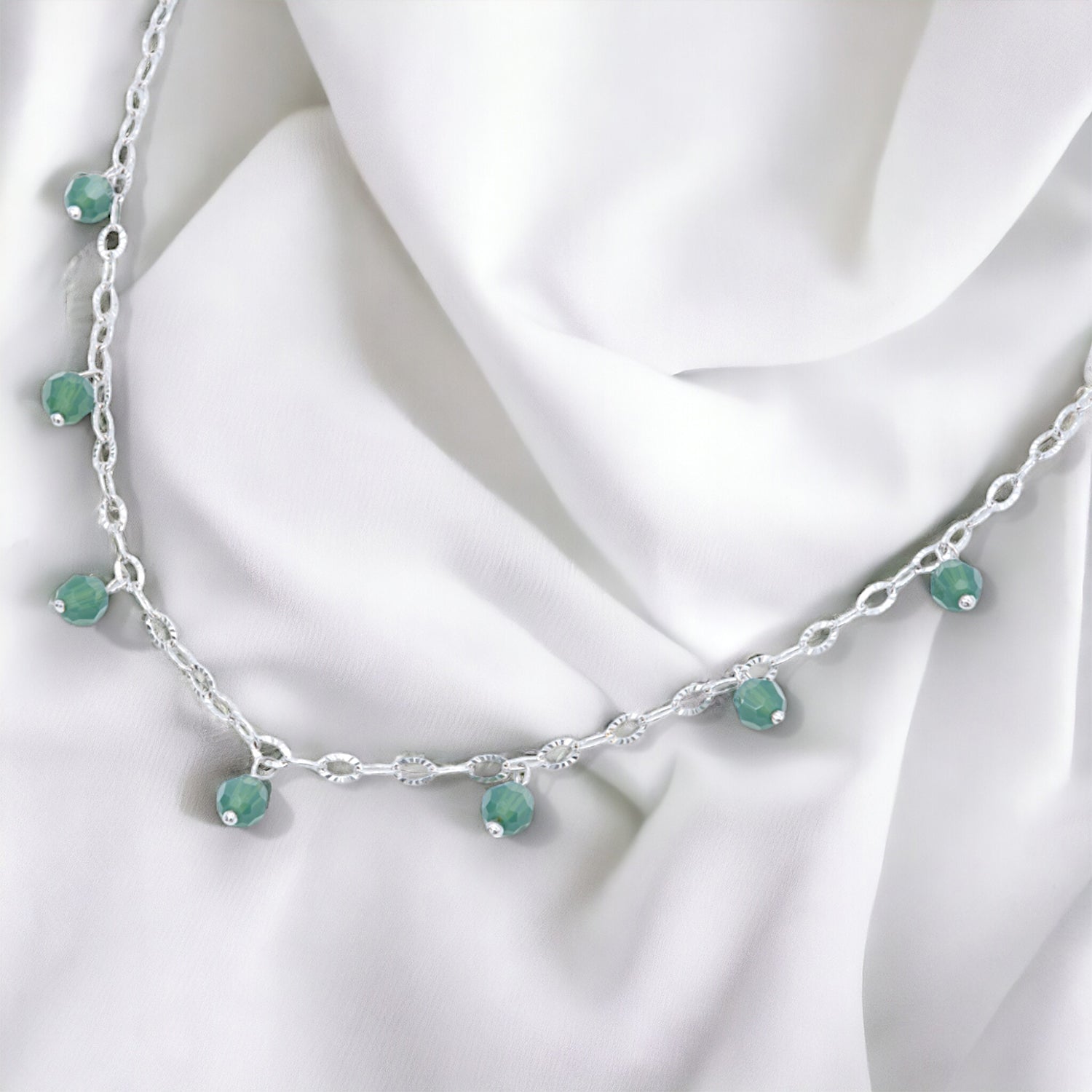 Emerald Delight Swarovski Necklace
