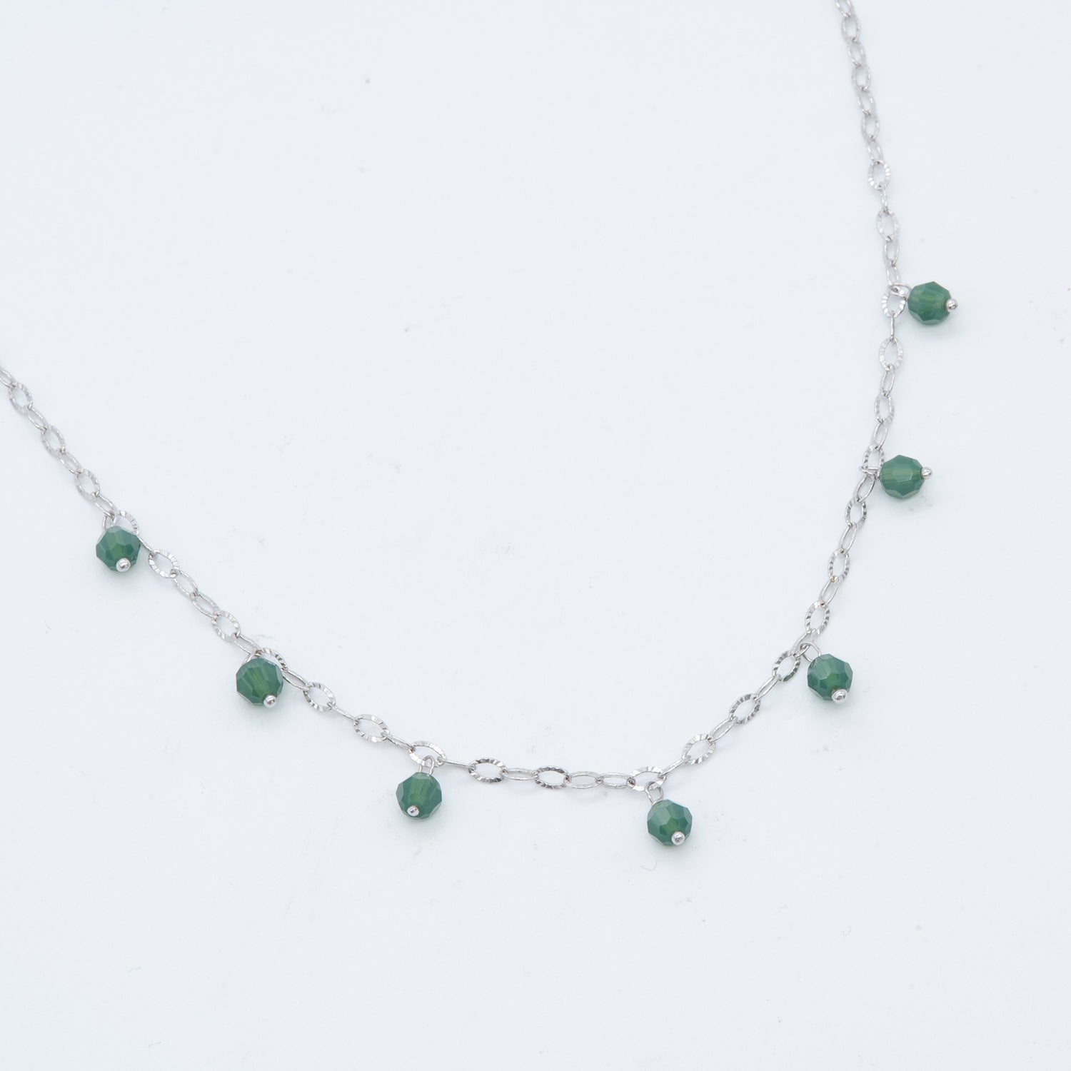 Emerald Delight Swarovski Necklace