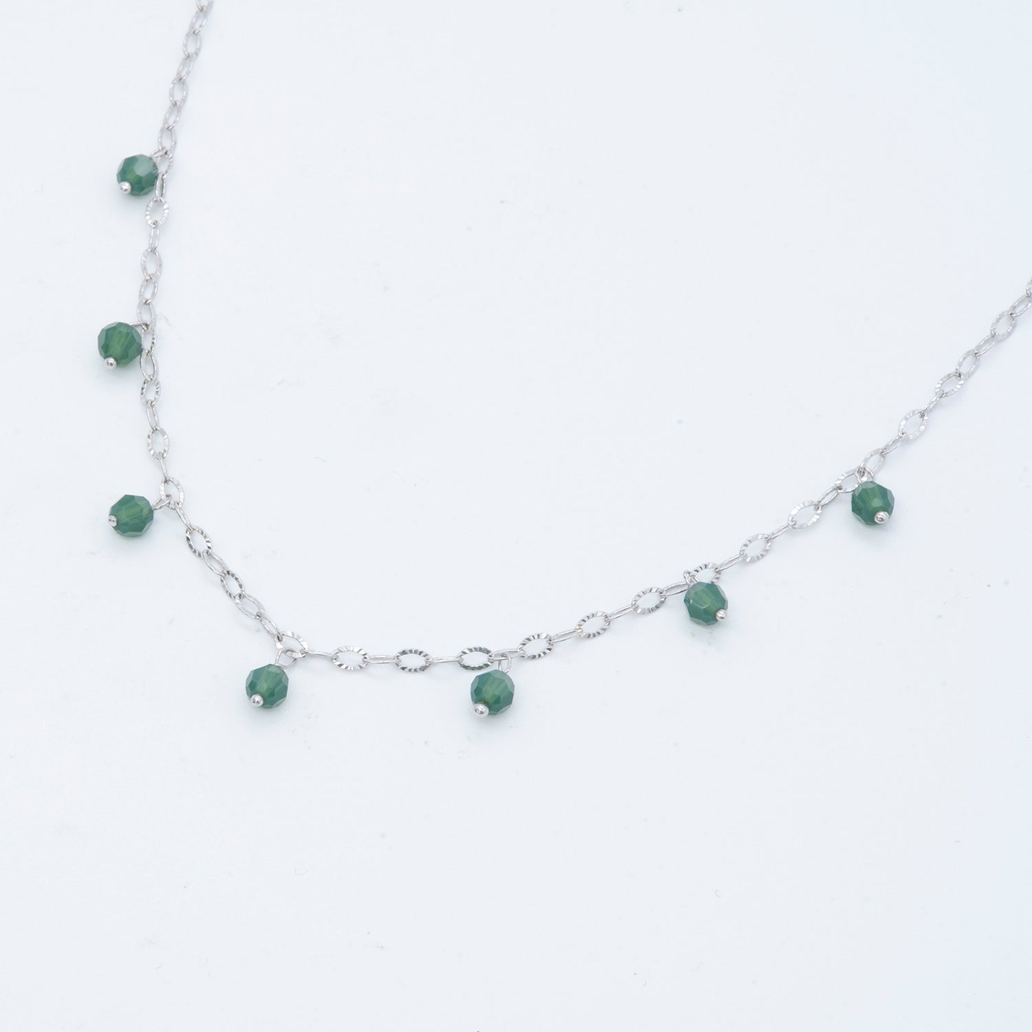 Emerald Delight Swarovski Necklace
