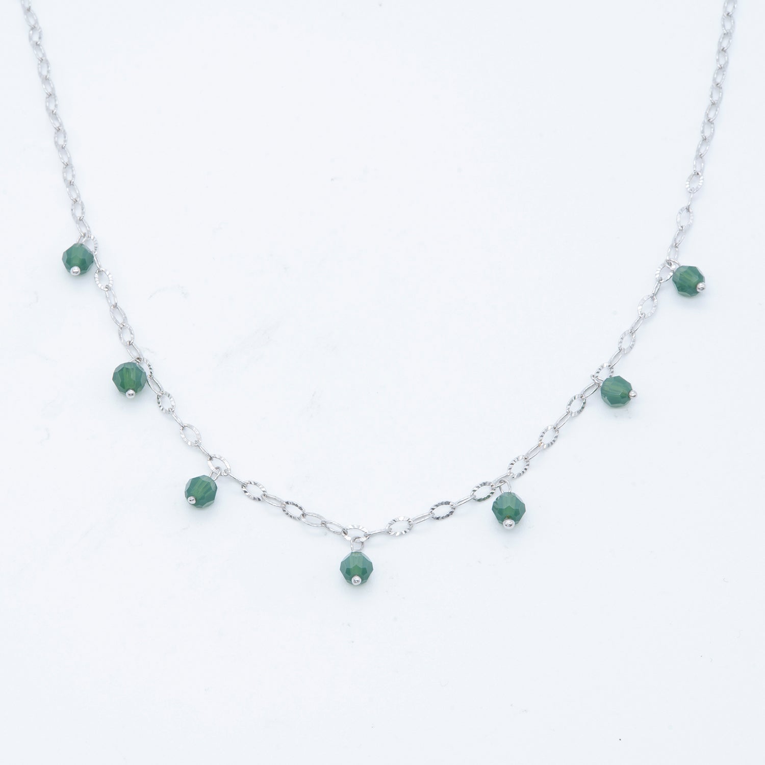 Emerald Delight Swarovski Necklace