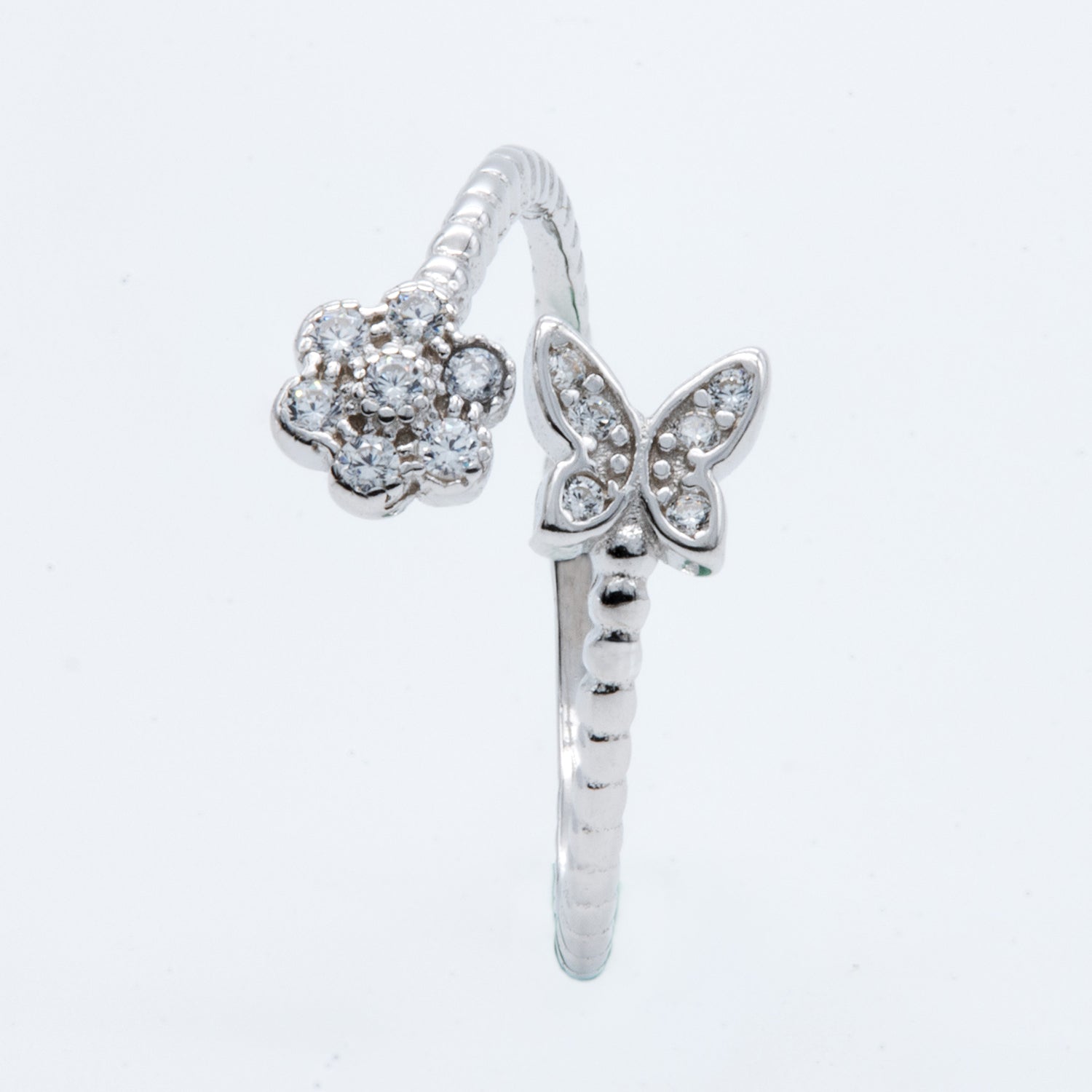 Butterfly Blossom Open Ring